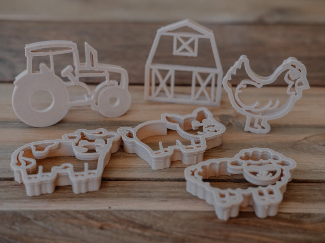 Mini Farm Playdough/Sensory Play Eco Cutter™ Set