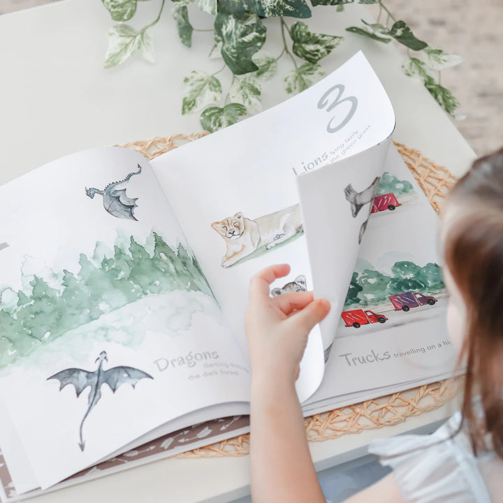 Adored Illustrations The Incredible 123 Hardcover Book