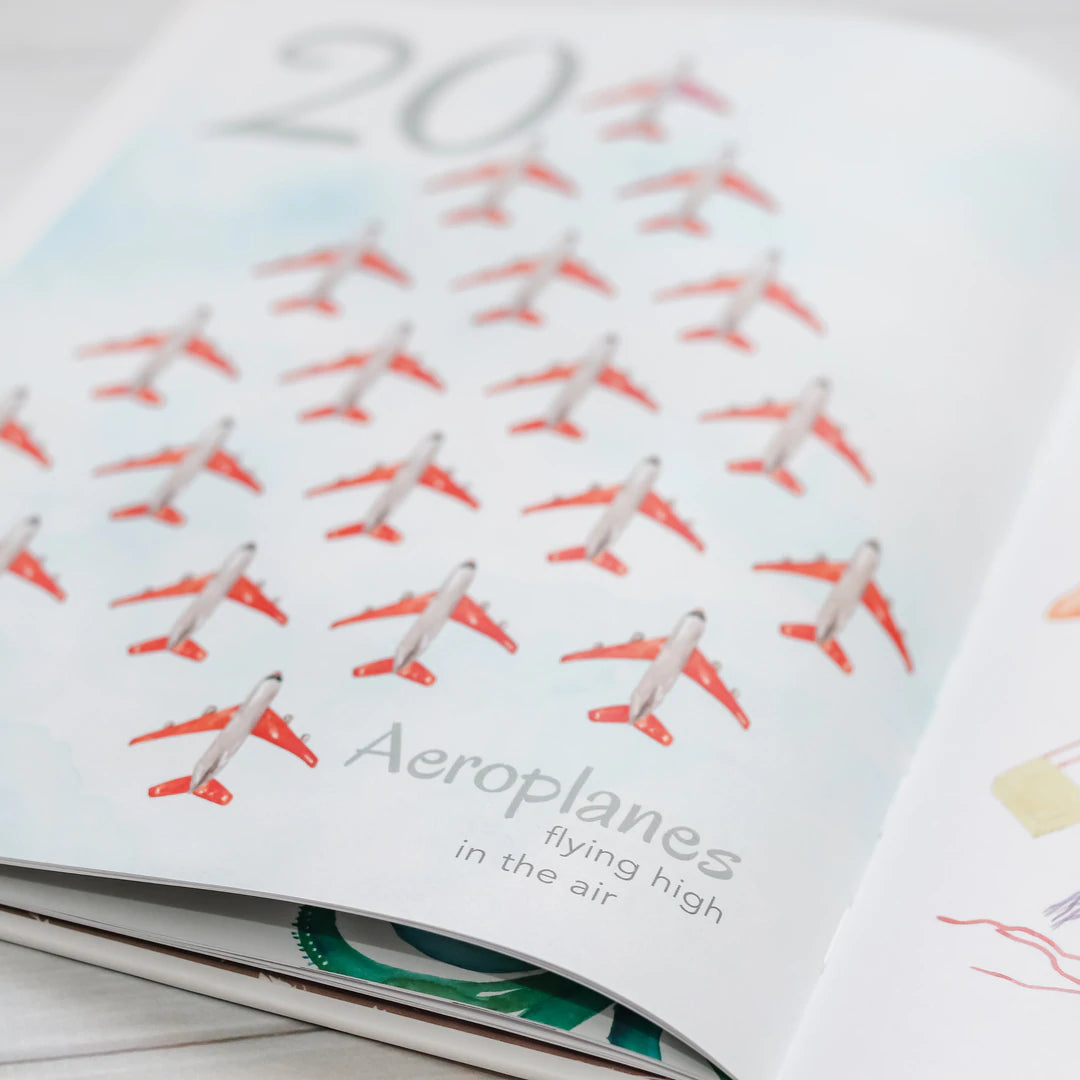 Adored Illustrations The Incredible 123 Hardcover Book