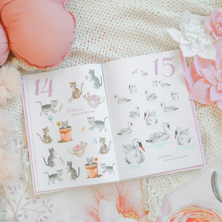 Adored Illustrations The Enchanting 123 Hardcover Book