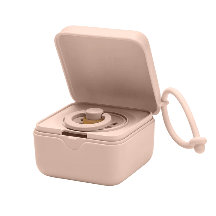 BIBS Paci Pod Pacifier Box - Blush
