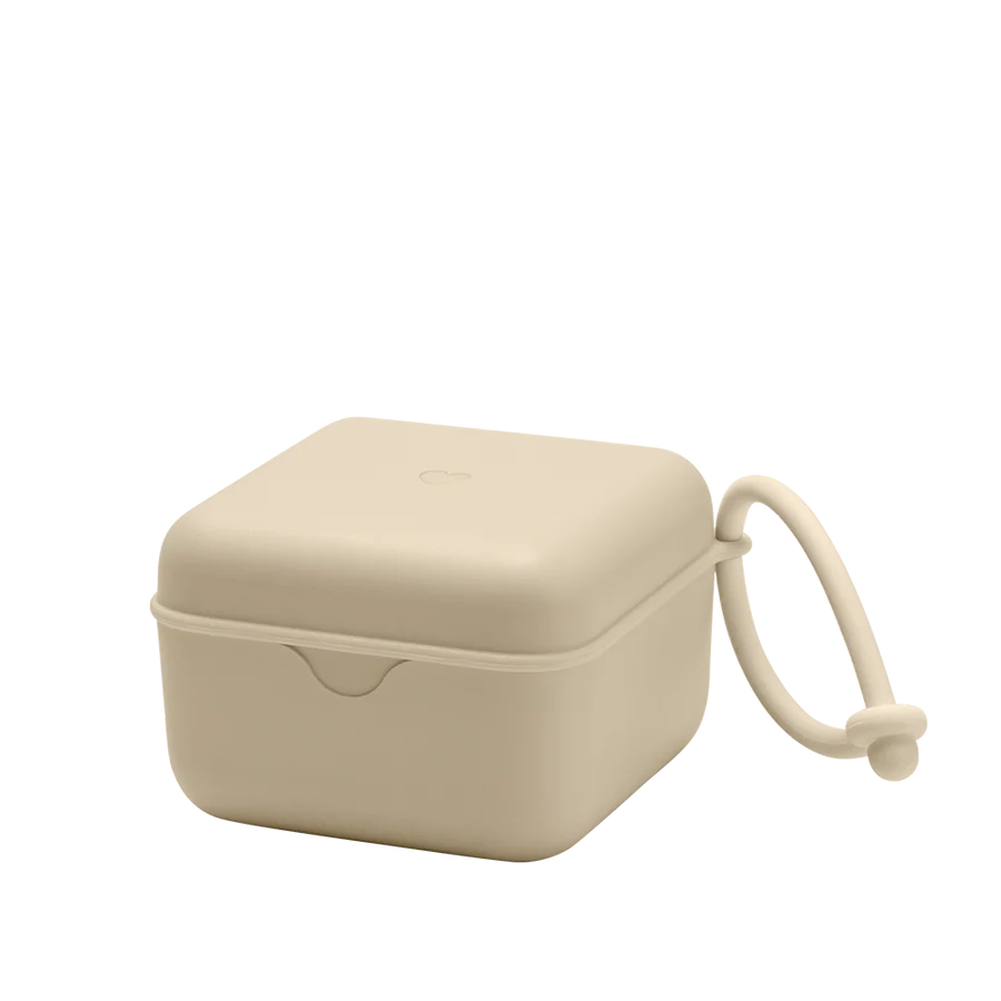 BIBS Paci Pod Pacifier Box - Vanilla