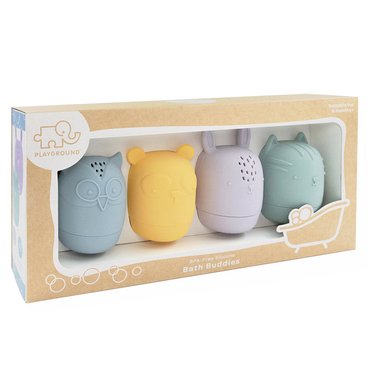 Silicone Bath Buddies 4 Pack