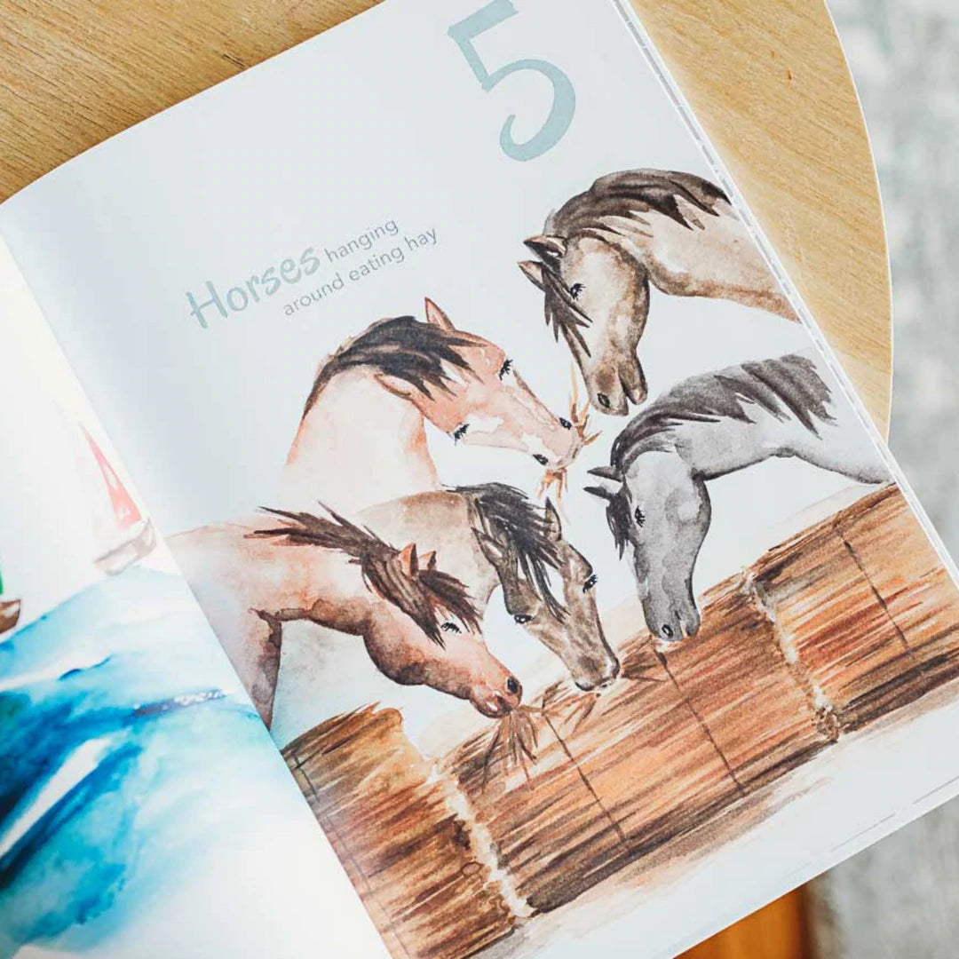 Adored Illustrations The Incredible 123 Hardcover Book