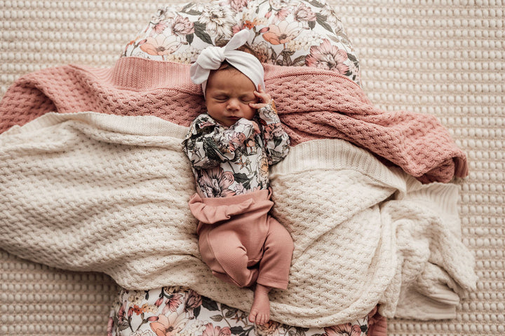 Snuggle Hunny Organic Long Sleeve Bodysuit - Australiana