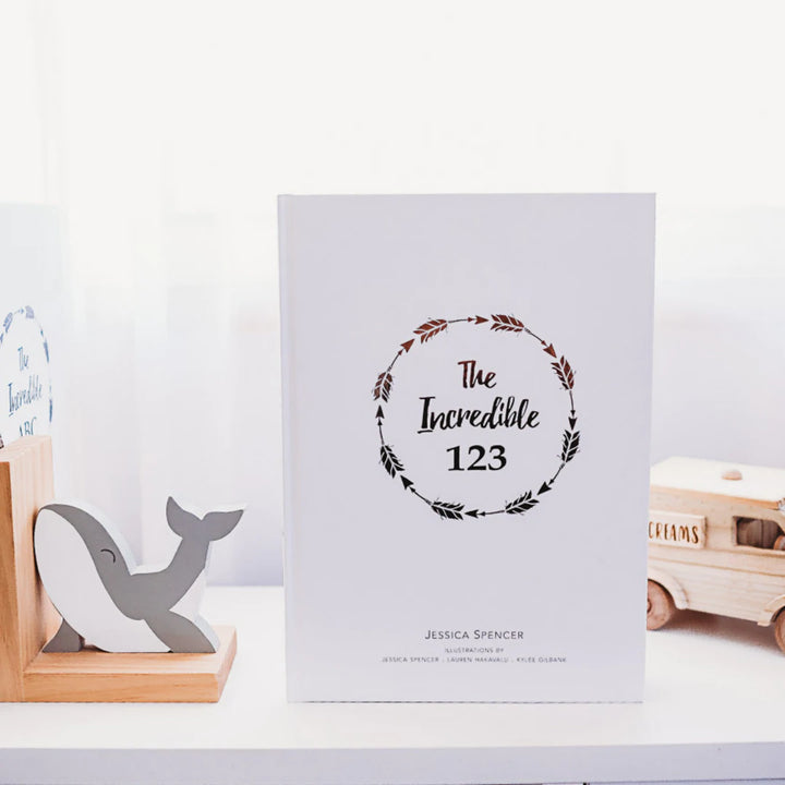 Adored Illustrations The Incredible 123 Hardcover Book