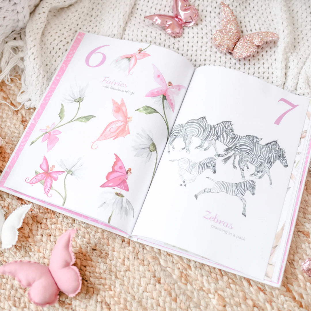 Adored Illustrations The Enchanting 123 Hardcover Book
