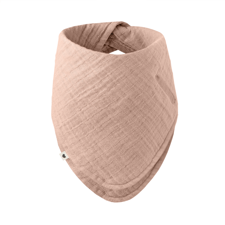 BIBS Organic Muslin Cotton Bandana Bib - Blush