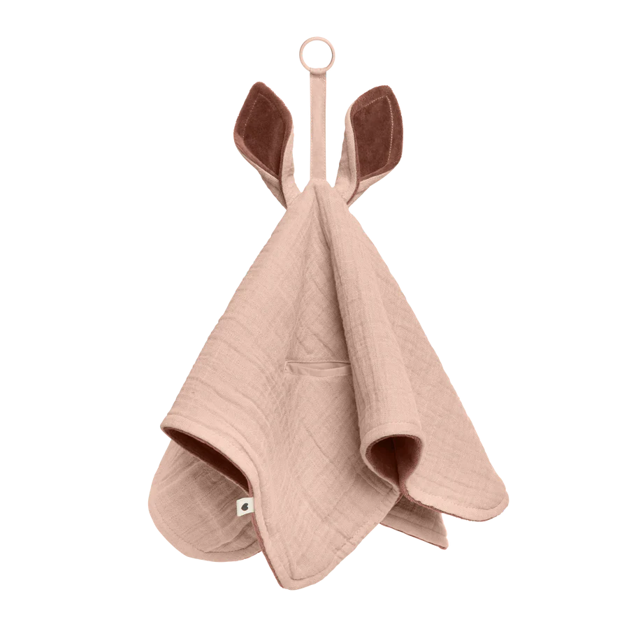 BIBS Kangaroo Cuddle Cloth Comforter & Dummy Holder - Assorted