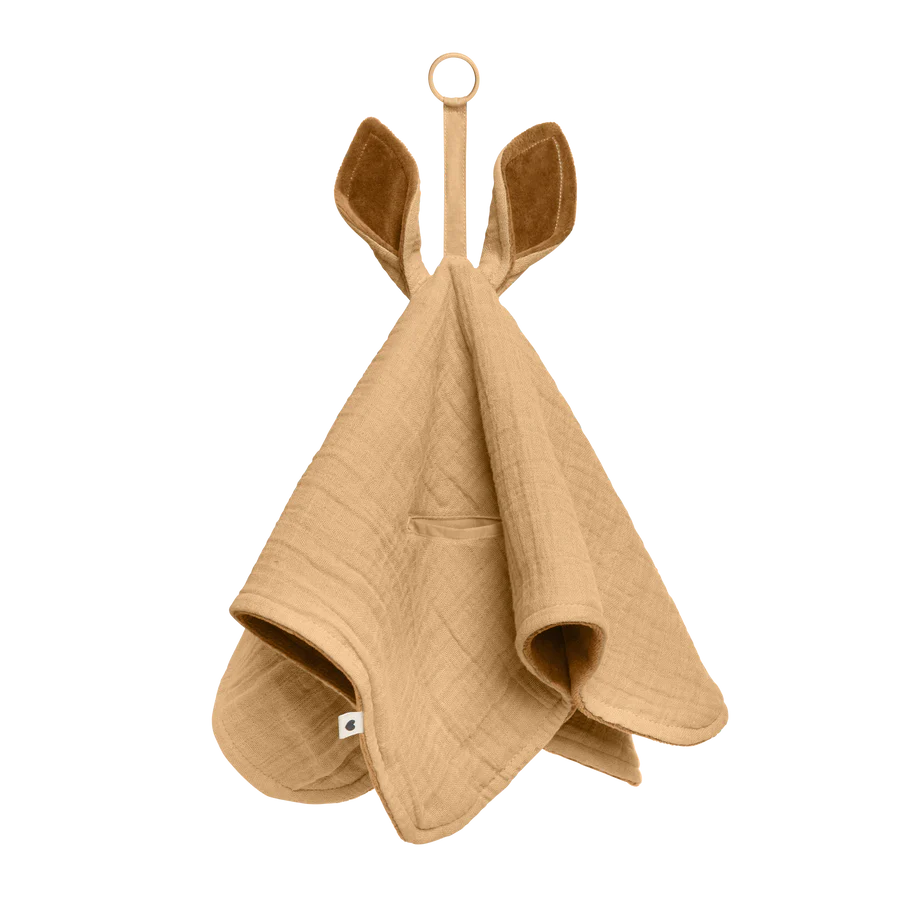 BIBS Kangaroo Cuddle Cloth Comforter & Dummy Holder - Assorted