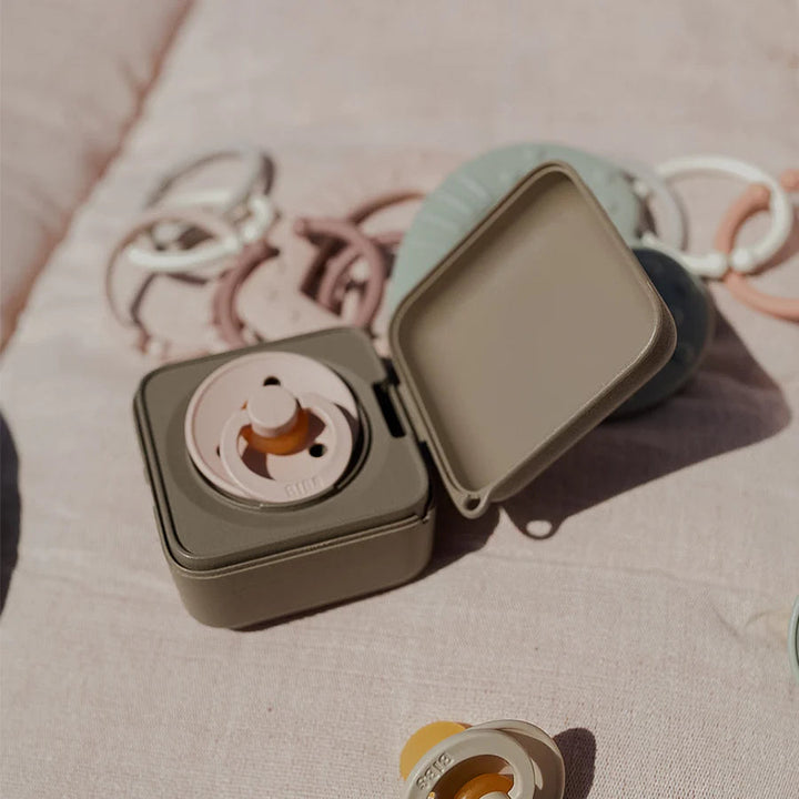 BIBS Paci Pod Pacifier Box - Dusky Lilac