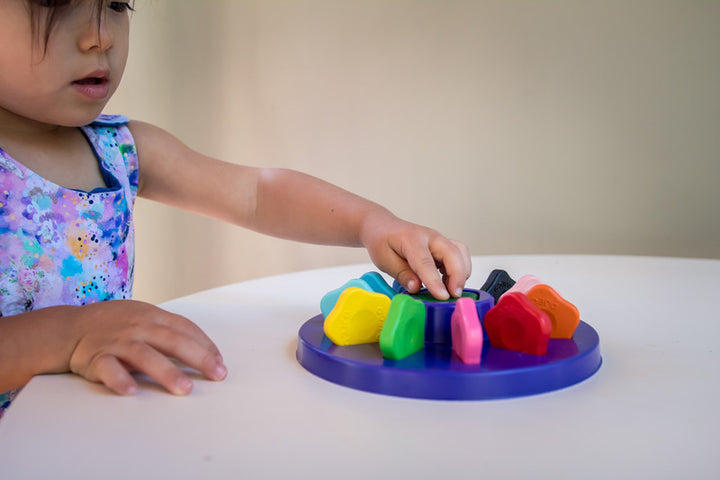 Djeco Toddler Flower Crayon Set 12 Pack