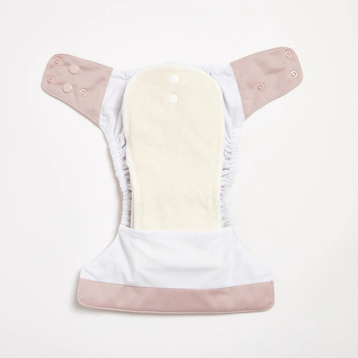 EcoNaps Modern Cloth Nappy | Dusty Rose