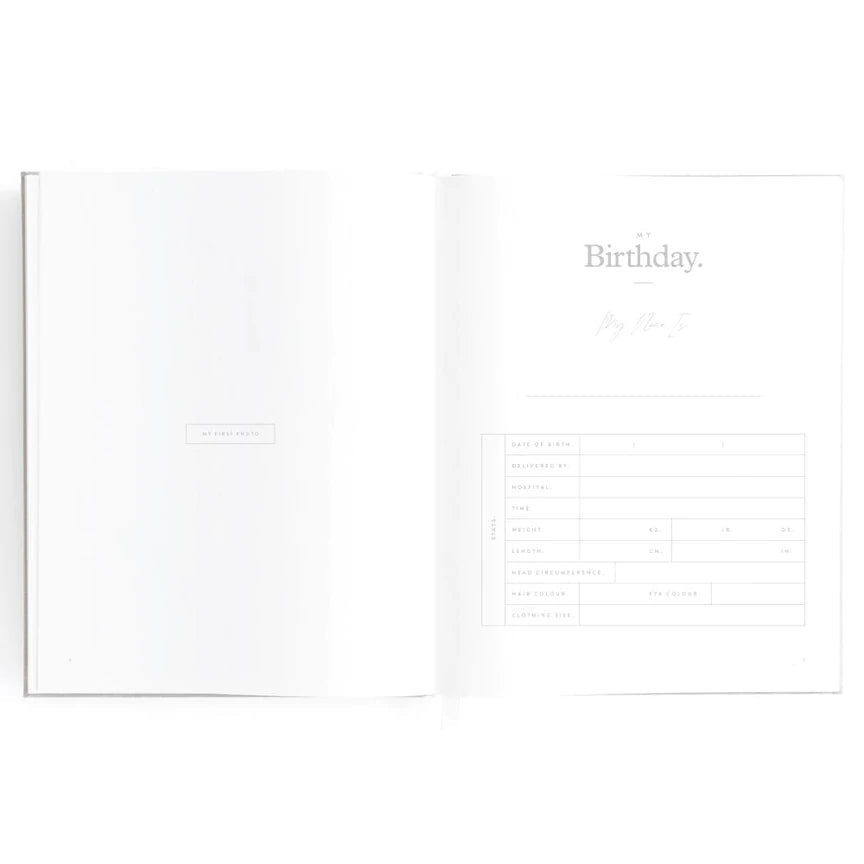 Fox & Fallow Baby Record Book - Rose