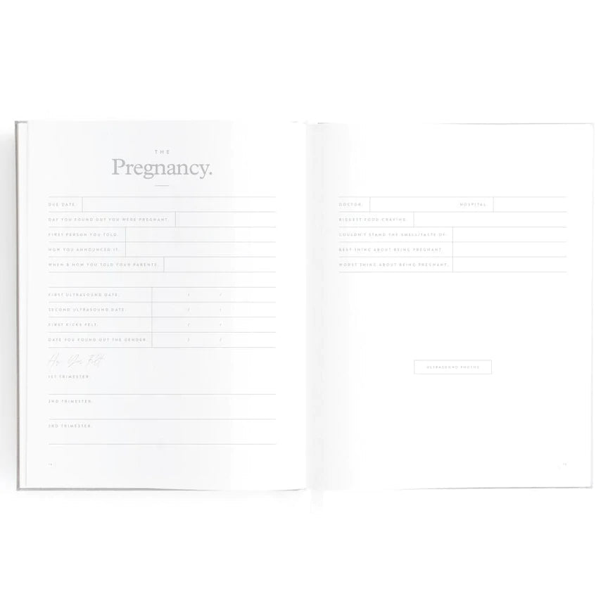 Fox & Fallow Baby Record Book - Powder