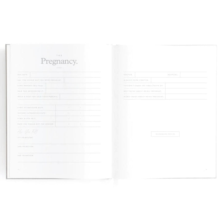 Fox & Fallow Baby Record Book - Powder