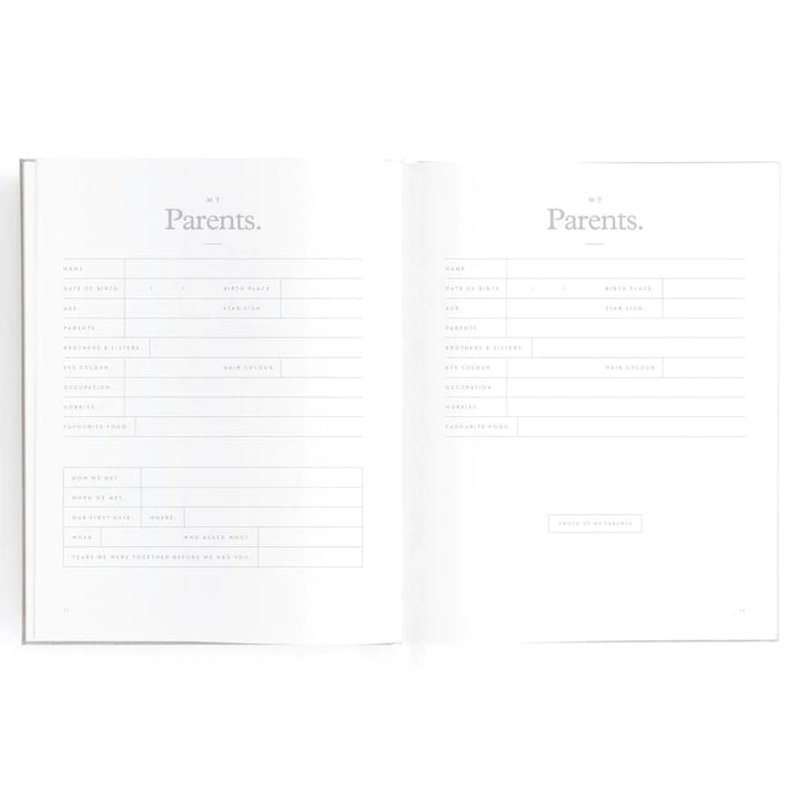 Fox & Fallow Baby Record Book - Buttermilk