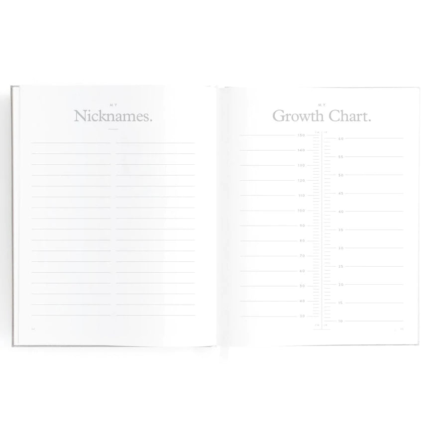 Fox & Fallow Baby Record Book - Powder