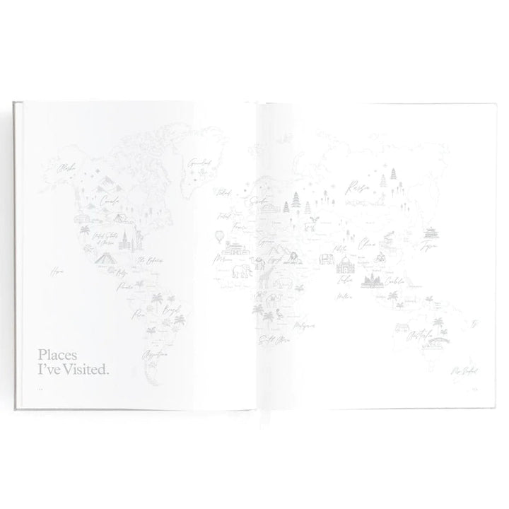 Fox & Fallow Baby Record Book - Grey