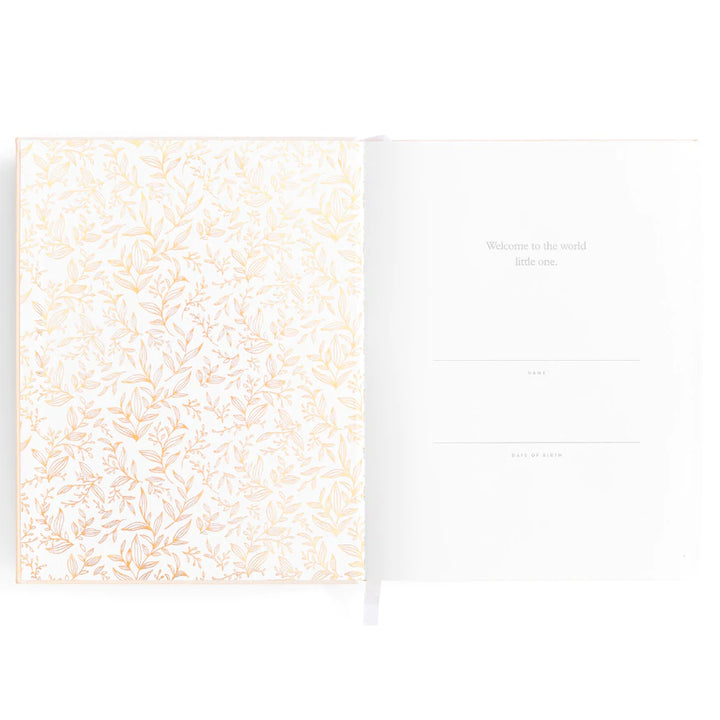 Fox & Fallow Baby Record Book - Buttermilk