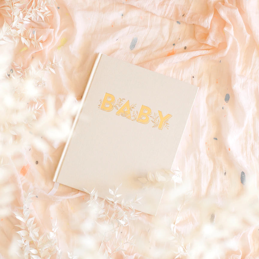 Fox & Fallow Baby Record Book - Buttermilk