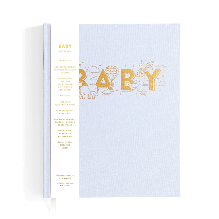 Fox & Fallow Baby Record Book - Powder