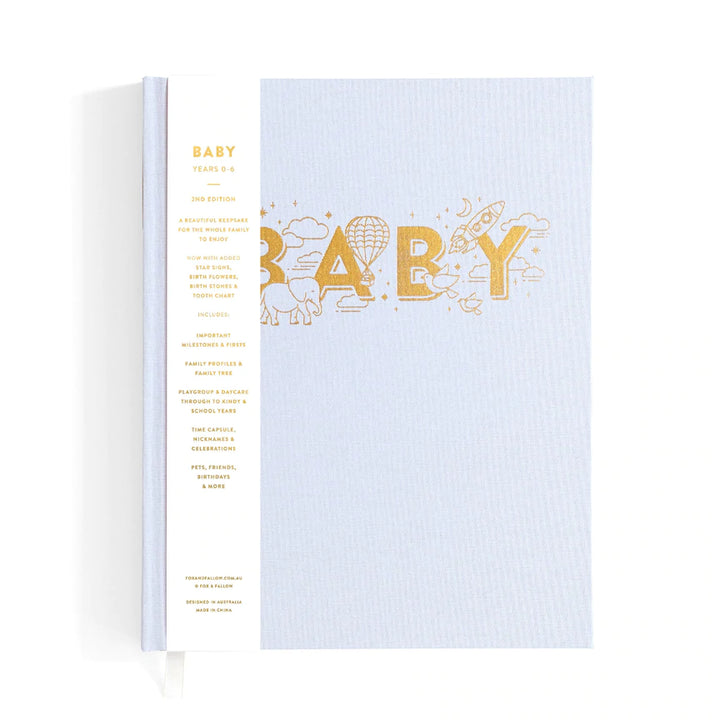 Fox & Fallow Baby Record Book - Powder