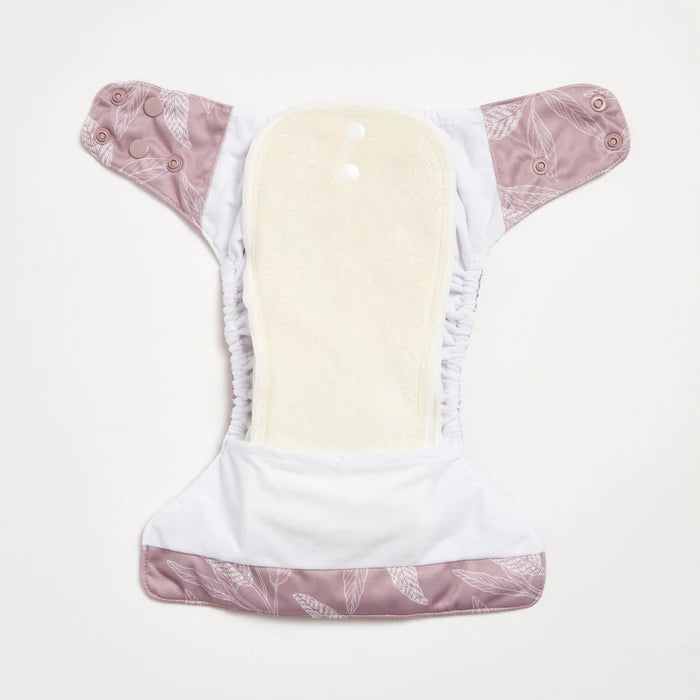 EcoNaps Modern Cloth Nappy | Mauve Native