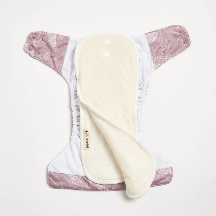 EcoNaps Modern Cloth Nappy | Mauve Native
