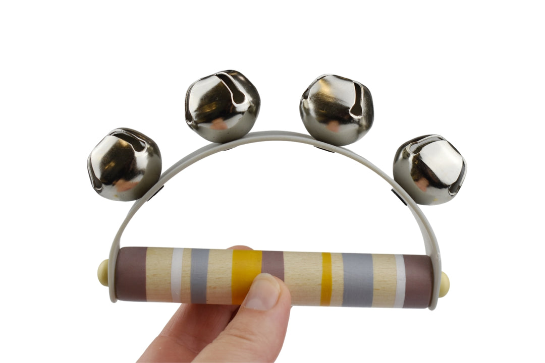 Wooden Jingle Bell Shakers