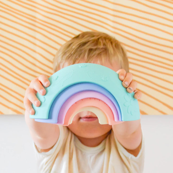 Jellystone Over the Rainbow Stacking Arches - Rainbow Pastel