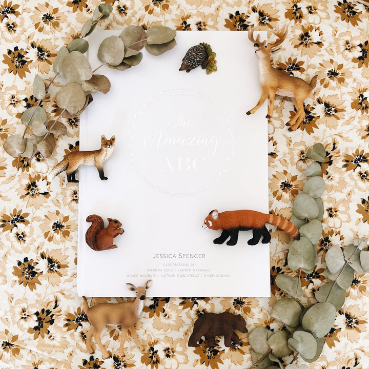 Adored Illustrations The Amazing ABC Hardcover Book