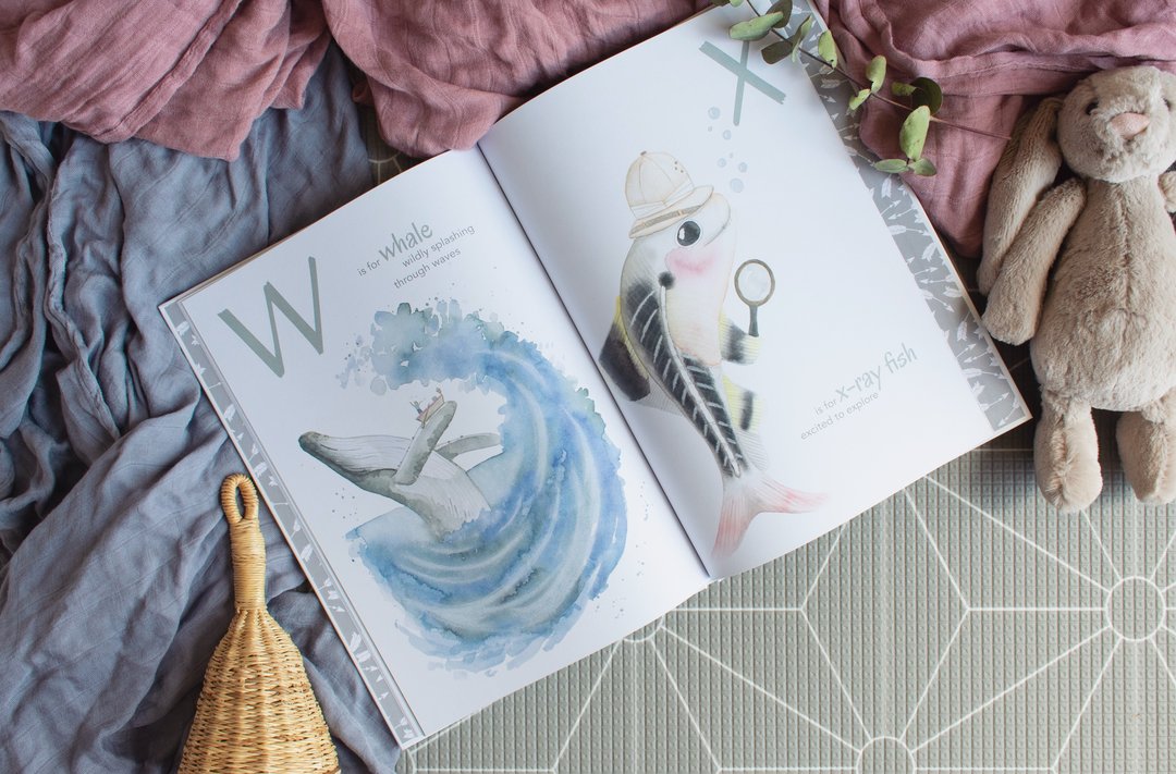 Adored Illustrations The Incredible ABC Hardcover Book