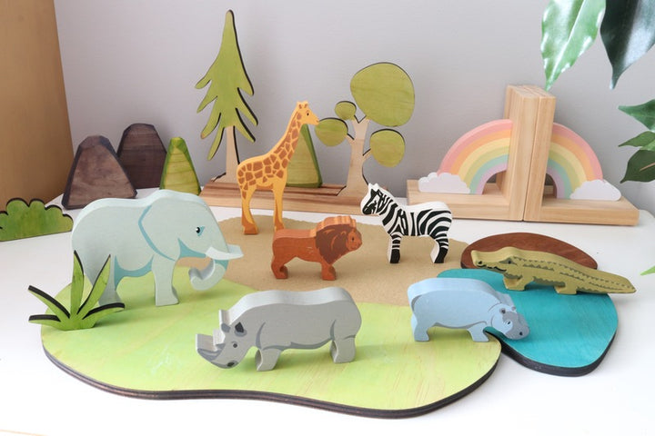 Wooden Zebra