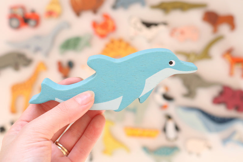 Wooden Dolphin