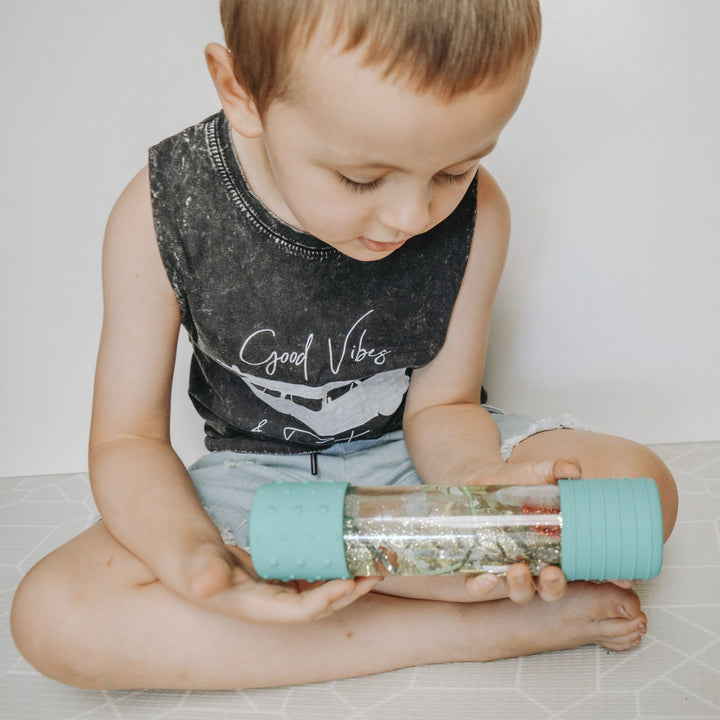Jellystone DIY Calm Down Sensory Bottle - Mint