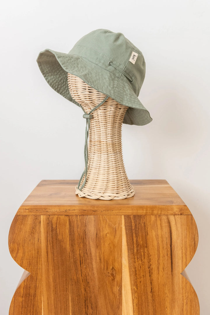 Kiin Cotton Sun Hat - Eucalyptus