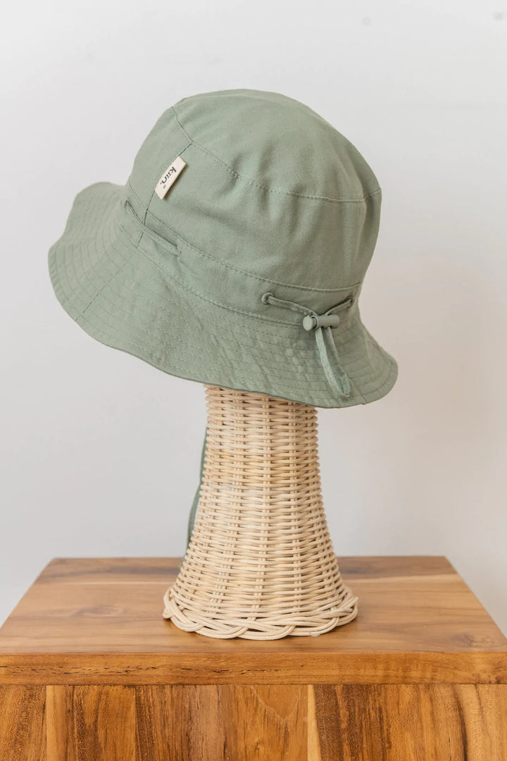 Kiin Cotton Sun Hat - Eucalyptus