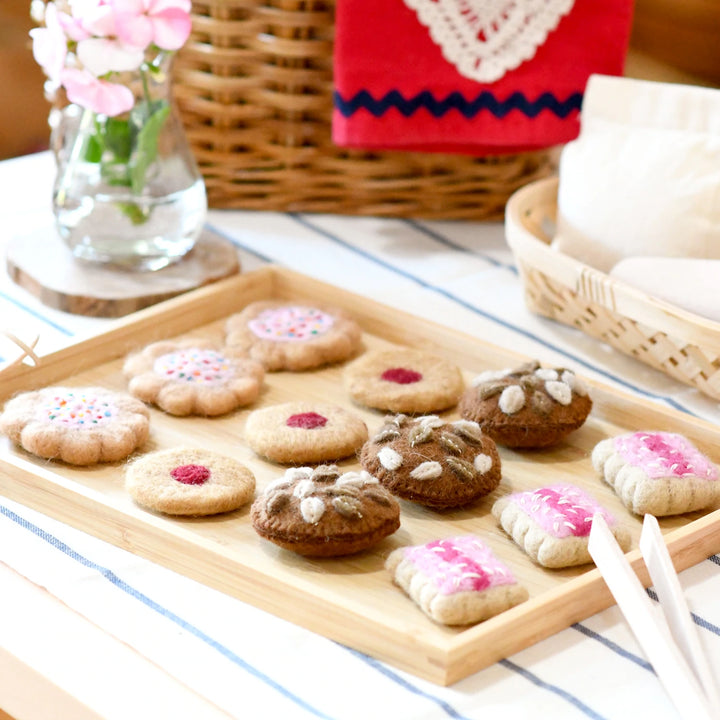 Iced Vovo Biscuits (Set of 3) Felt Play Food
