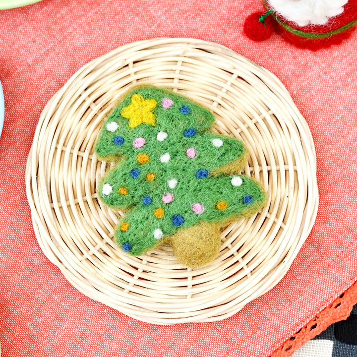 Christmas Tree Cookie Felt Play Food