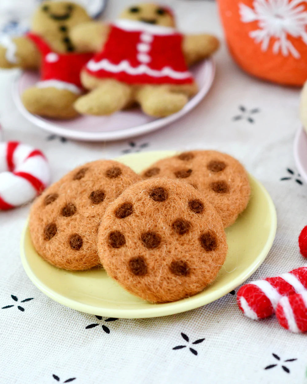 Cookies (Set of 3) Felt Play Food