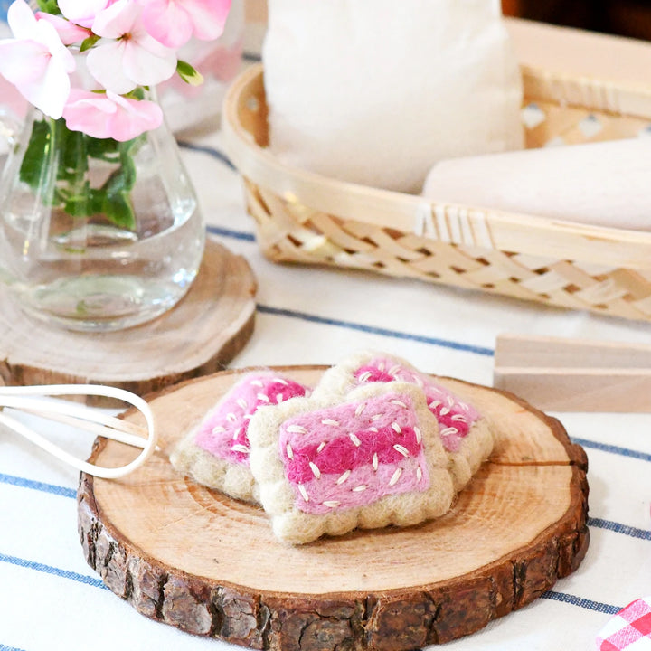 Iced Vovo Biscuits (Set of 3) Felt Play Food