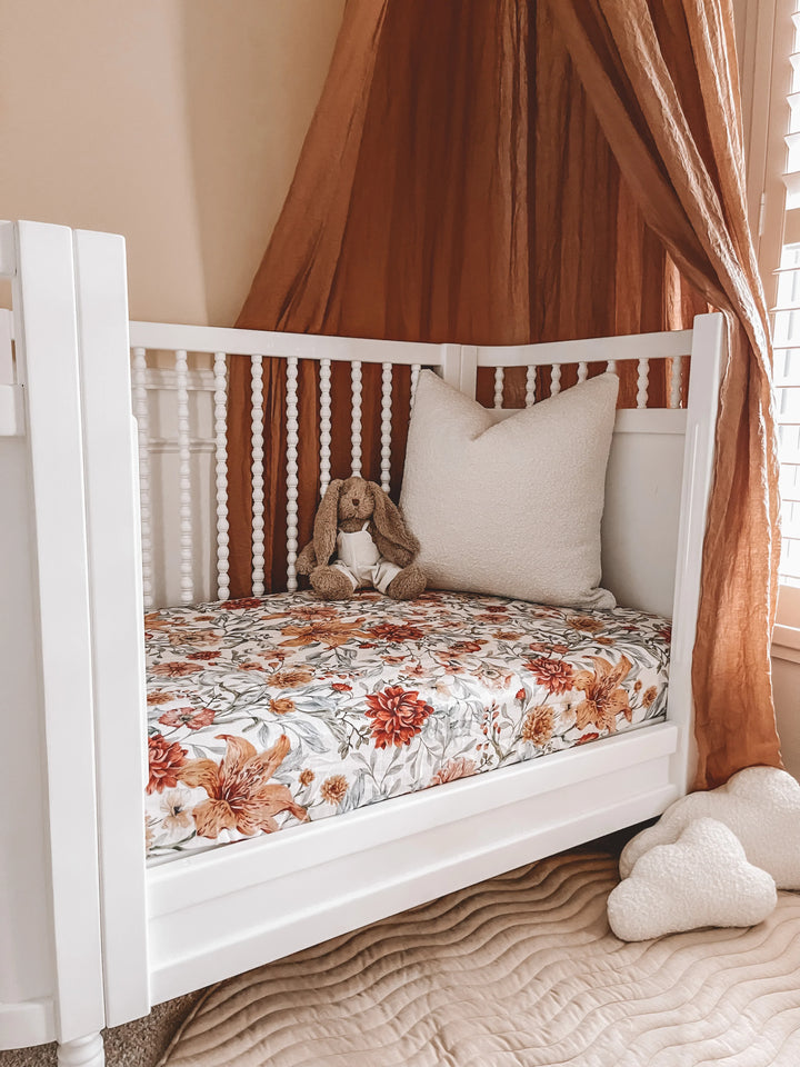 Pop Ya Tot Organic Muslin Cot Sheet - Le Piccadilly