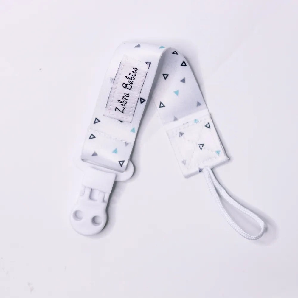 Zebra Babies Flexi Ribbon Dummy Clip