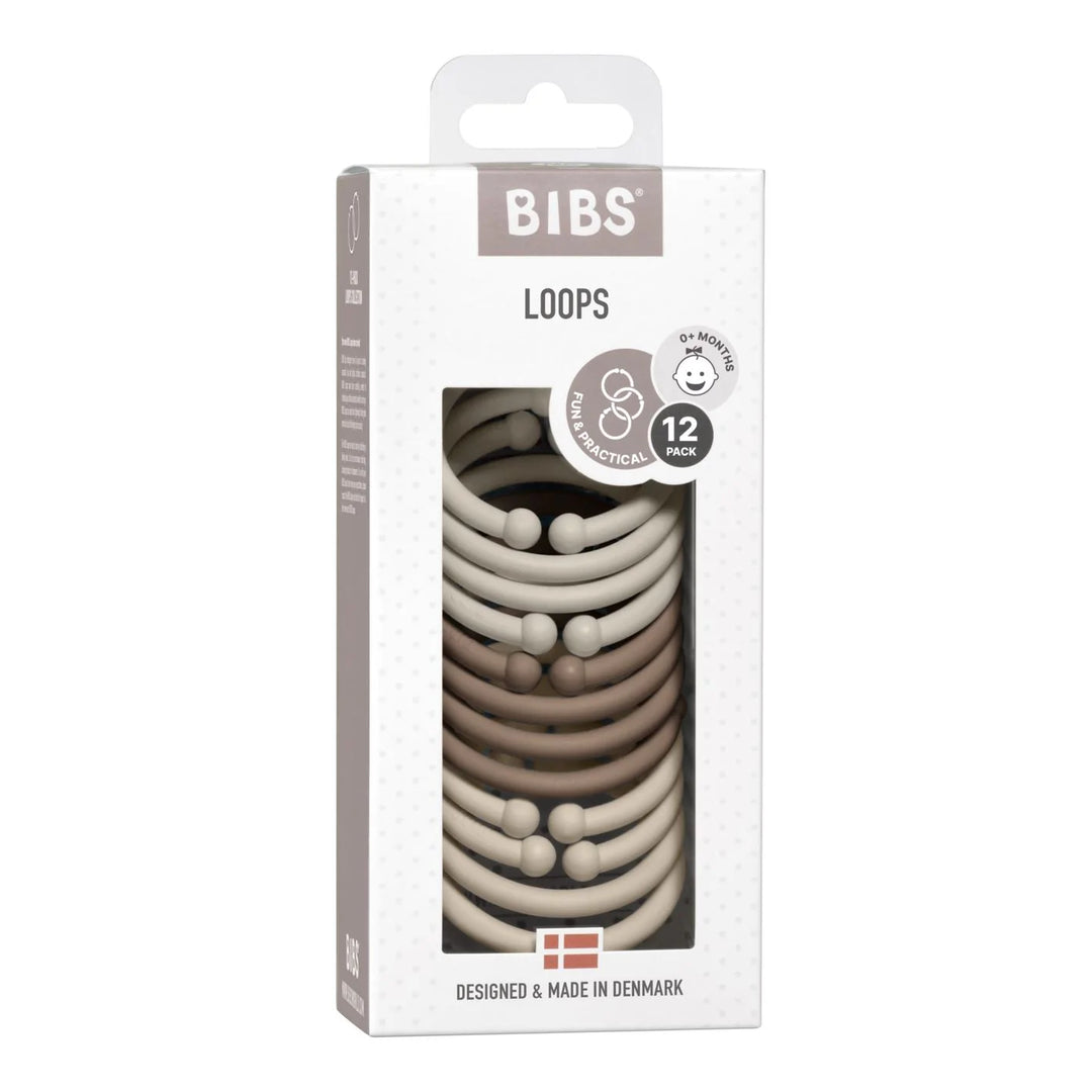 BIBS Loops 12 Pack Sand/Dark Oak/Vanilla