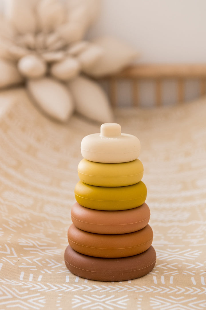 Kiin Silicone Round Stacking Tower Toy