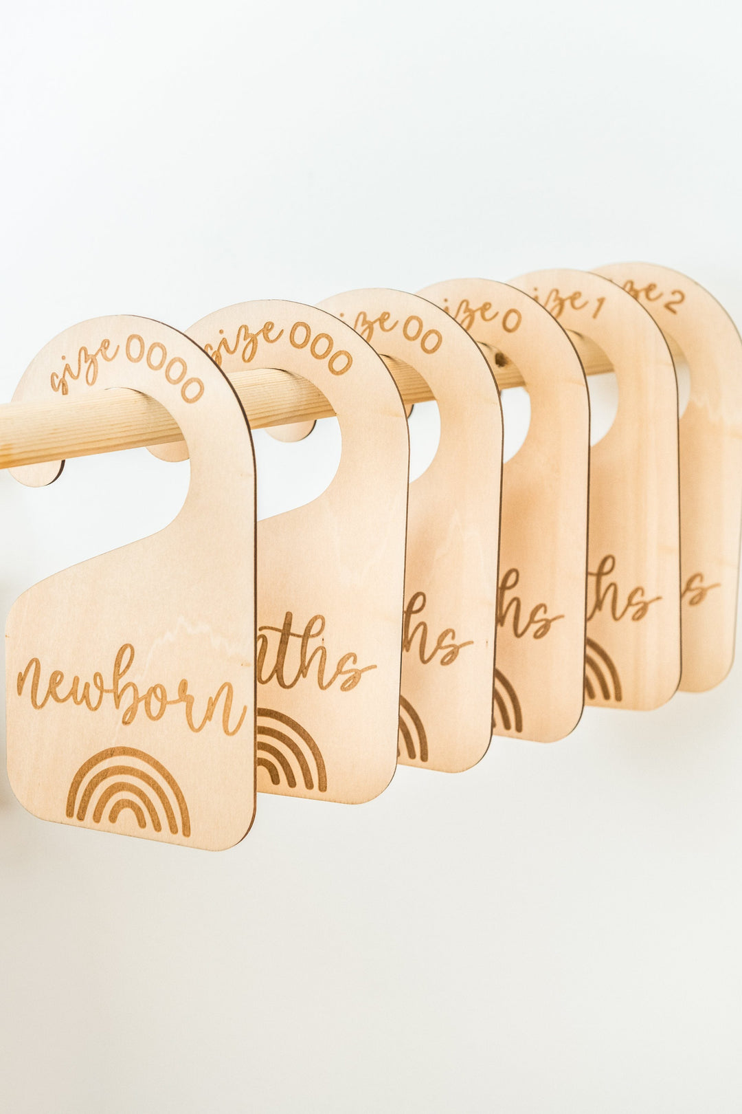 Kiin Baby Wooden Wardrobe Size Dividers